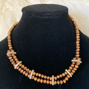 Beaded necklace 🤎